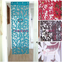 New paper-cut art hollow door curtain partition window decoration Finished curtains European Home bay window shading