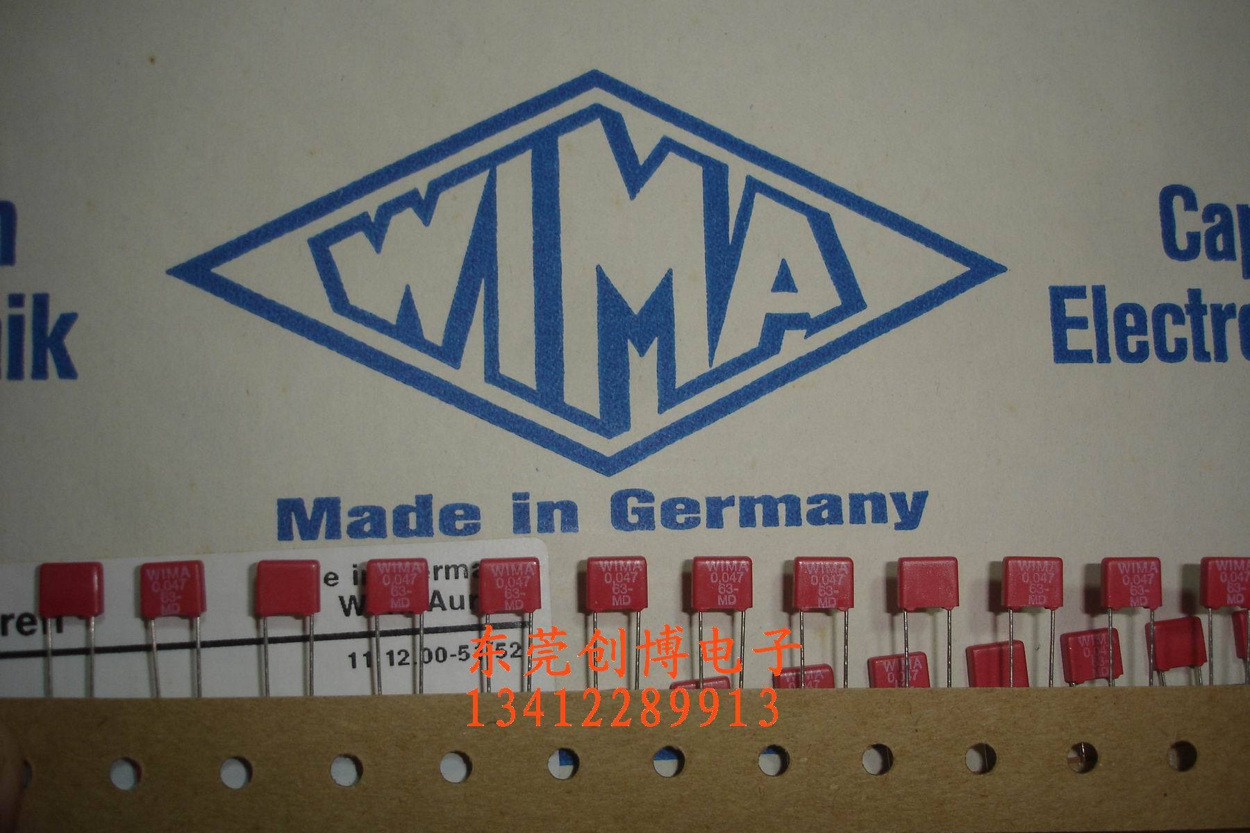 WIMA Capacitor 63V473 473 63V WIMA 63v0 047uf
