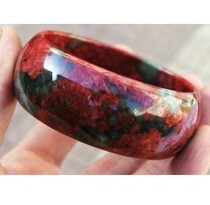 Peach jade bracelet and jade bracelet