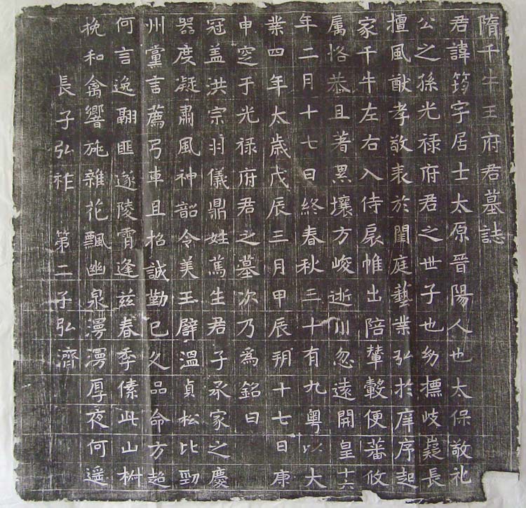 The Sui Wangfu Junji Zhituo-The Tomb of the Sui Dynasty Tomb Zhiyuan Tuo