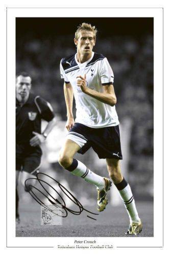# Tottenham Peter Crouch Peter Crouch signed photo
