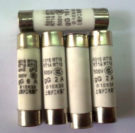 Shanghai Hugong RO15 Ceramic fuse 500V 10*38mm 10x38mm(full series)
