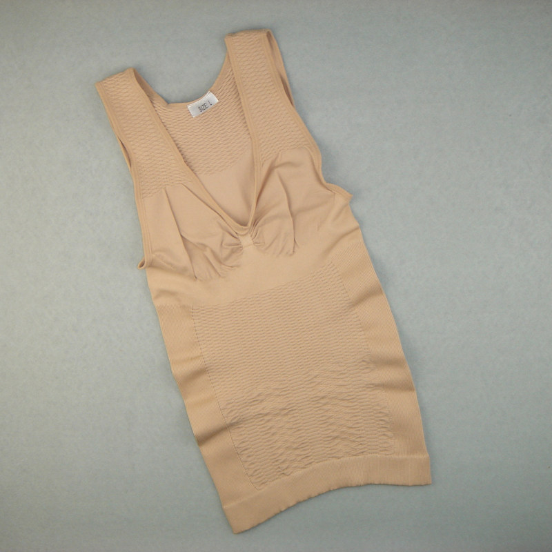 Clearance sale｜Foreign trade original single female shapewear seamless belly corset base coat with oversized size