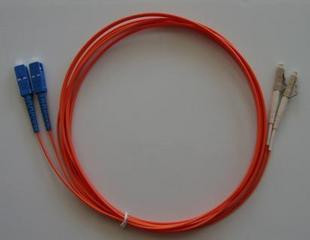 Real body shop LCC-SC SC-LC 3 m multimode fiber jumper can be set for various specification jumpers