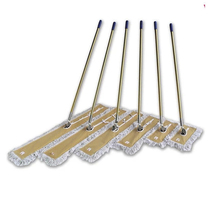 Chaobao Super Clean and Bright Baiyun Lobby Dust Push Flat Deluxe Mop Replacement Fiber Dust Push Head Floor Mop