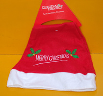 Exit Foreign single red Christmas cap all the time.