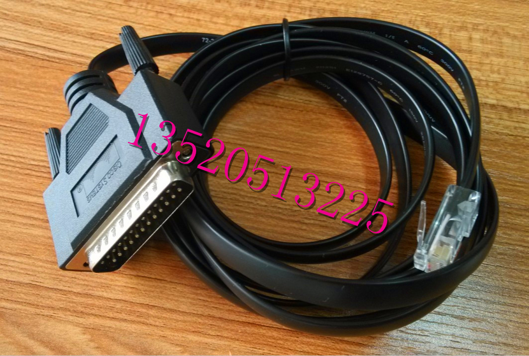 CISCO CAB-AUX-RJ45 connecting line Cisco CAB-AUX-RJ45 DB25 pin turning RJ45