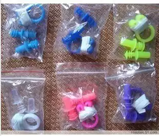 Earplug nose clip set for men and women Universal ear nose clip simple swimming accessories equipment supplies