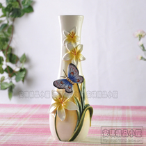 Fang Ya wedding new home gift empty Valley Orchid ceramic vase flower flower accessories accessories girlfriends gift gifts