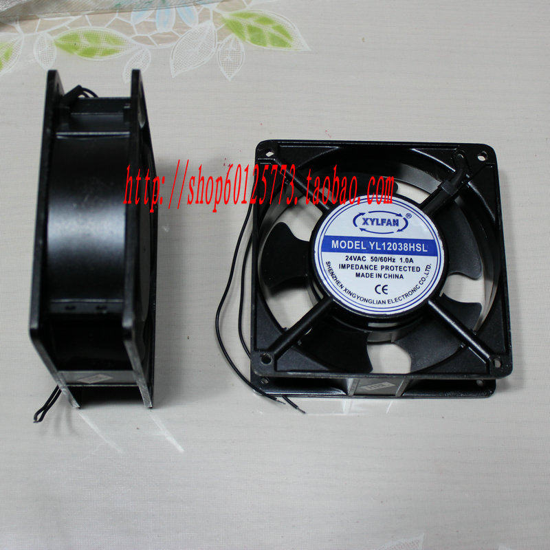 AC24V ventilator AC 24V Host shell Fan 120mm thickness 38mm bearings ventilator 12CM