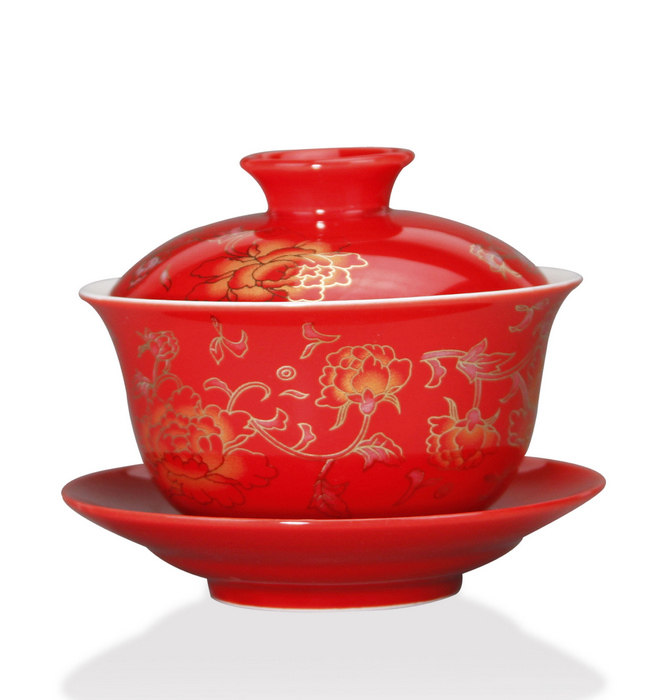 red wedding wedding toasting tea cups toasting tea bowls sancai bowls offering tea cups gaiwan happy cups dragon and phoenix paired cups