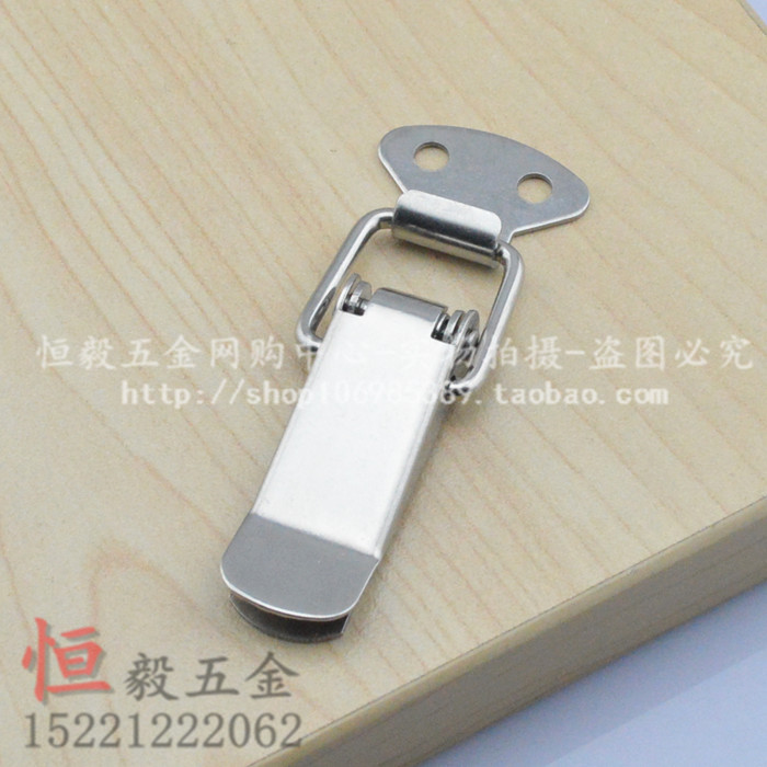 Stainless Steel Aeronautic Box box Lock Industrial Small Case duckbill Duckbilled Spring Buckle Toolbox Lock Catch