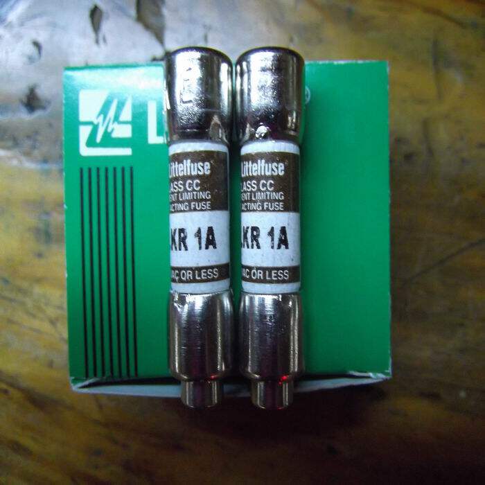 KLKR 1 fast fuse fuse ceramic 10X38 US Littelfuse brand new 1A600V