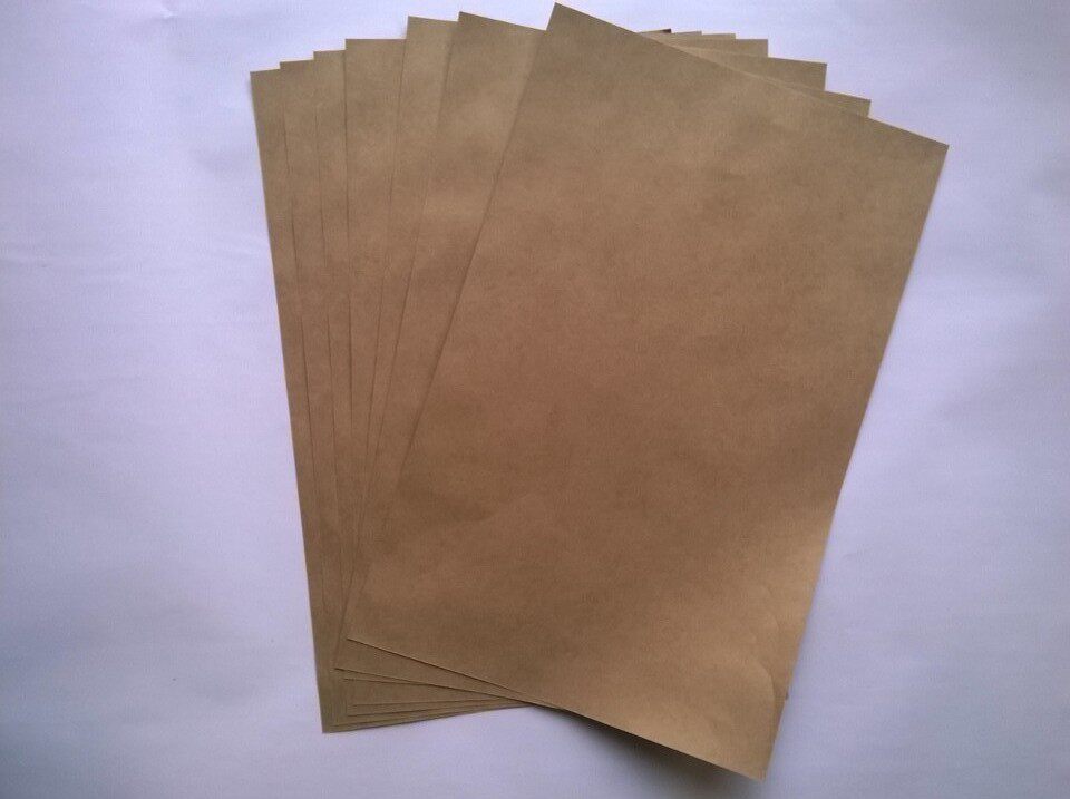 150g acid-free kraft paper A4 printing acid-free paper file box paste paper Large amount of discount can be customized size
