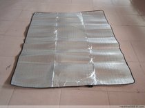 Double tin foil aluminum moisture proof mat floor mat picnic mat tent mat camping camping camping sleeping mat 2*1 5 meters