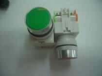 LAY37-11BN(Y090) button switch flat head button switch red and green yellow with lock one open and closed