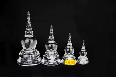 Stupa stupa Crystal Stupa Bodhi tower Thai acrylic Stupa E5 type wholesale