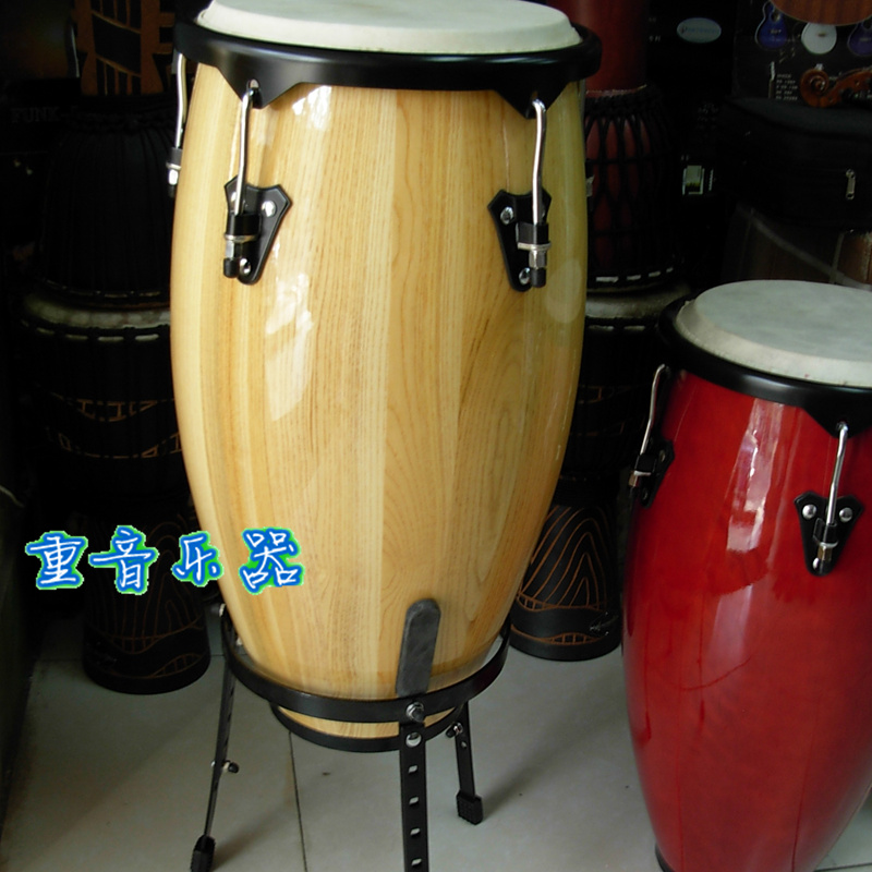 Accented instrument conga conga drum with stand 10 