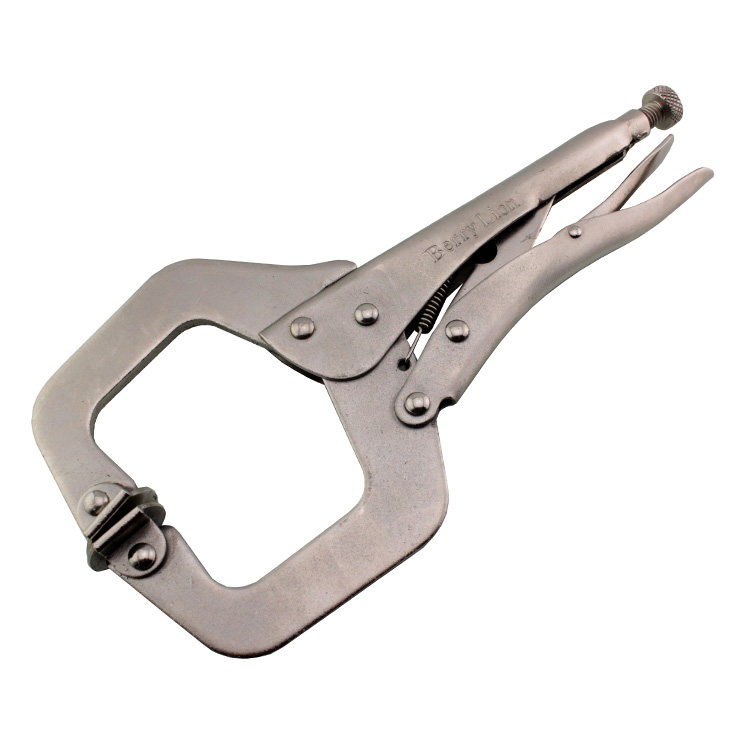 Berry Lion Budweilion C type vigorously pliers wide mouthed pliers fastening pliers clamping pliers 11 