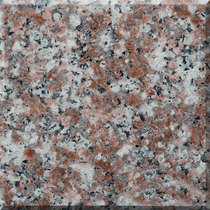 Peach red granite engineering board fire surface Litchi surface broken surface floor stepping roadside stone