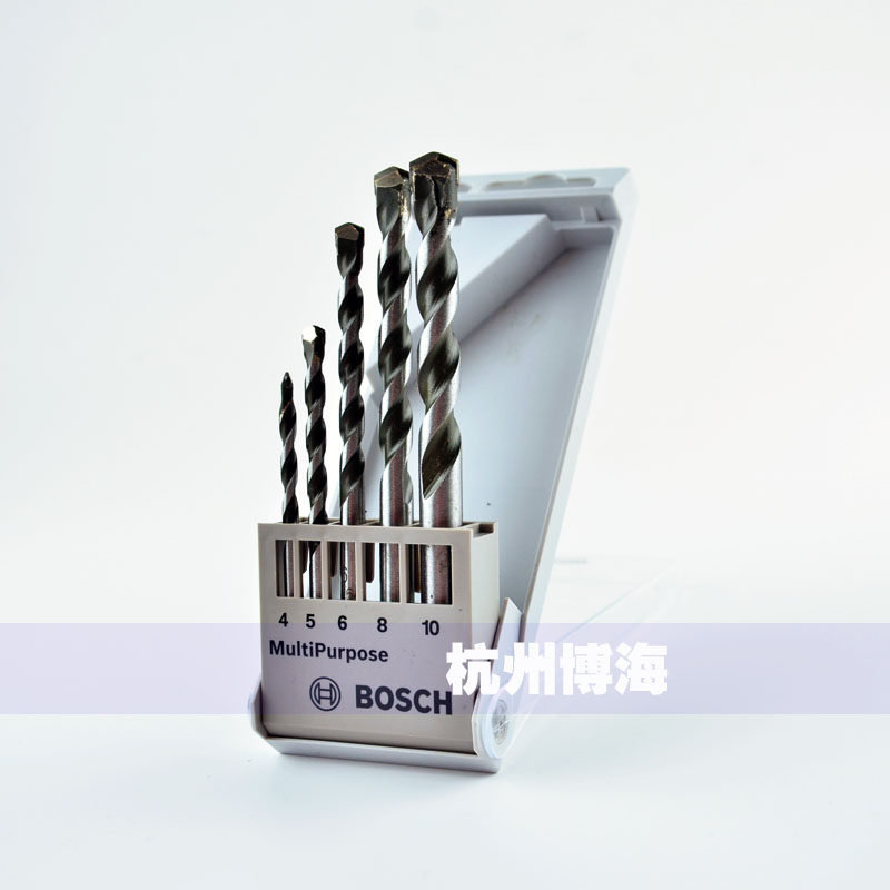 Bosch multifunction 5 bits of drill kit multipurpose drill 4MM-10MM cement metal tiles