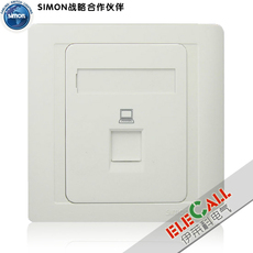 Розетка сетевая LAN Саймон переключатель хорошая