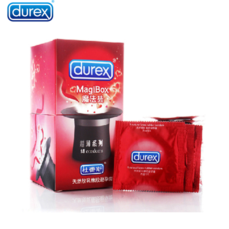 杜蕾斯避孕套超薄魔法装18只 超薄润滑安全套成人情趣用品