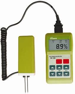 Japan SK-100A Textile Raw Material Water Ratio Tester Textile Cloth Cloth Yarn Textile Raw Material Moisture Meter