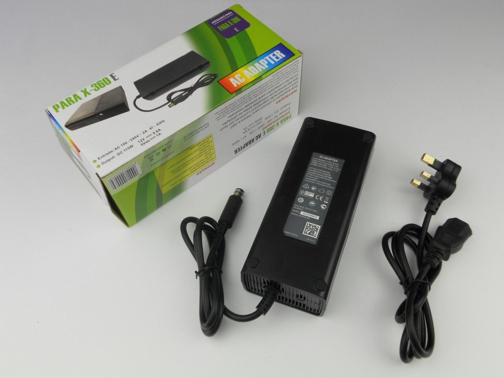 XBOX360Slim E power supply Fire bull adapter 110V-240V -2A factory outlet