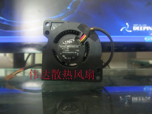 ADDA 5020 5CM 12V 0 21A AB5012HX-C03 Fan