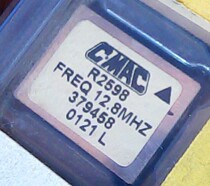 TCXO 12 8MHz temperature supplementary constant crystal oscillator C- MAC R2598 temperature supplementary crystal oscillator