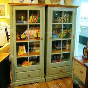 Eurostyle Idylo American Countryside Bookcase MORE THAN A NEIGHBOR SOLID WOOD FURNITURE FULL SOLID WOOD BOOKCASE CUSTOM BOOKCASE