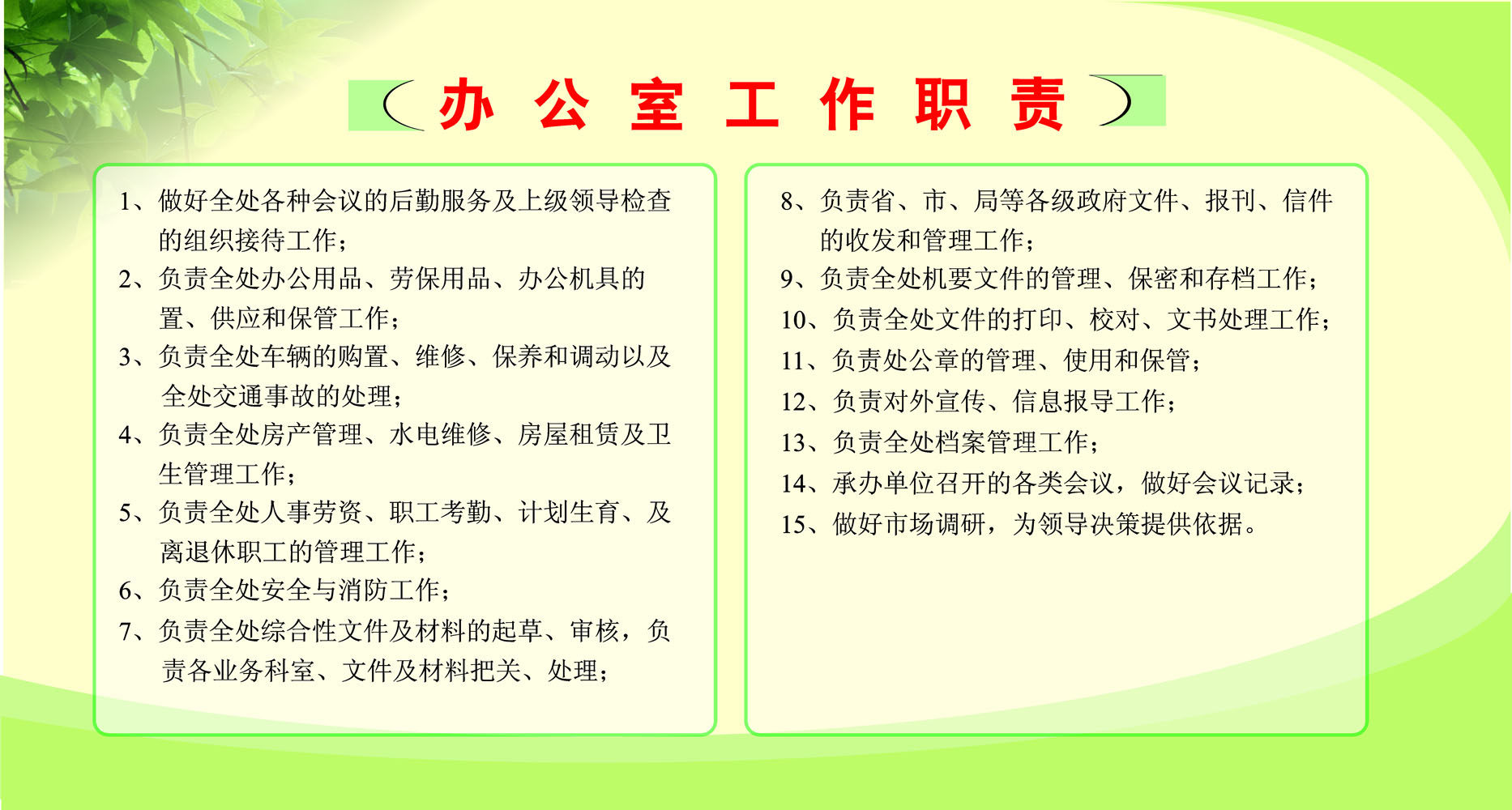 660海报印制展板素材170办公室工作职责