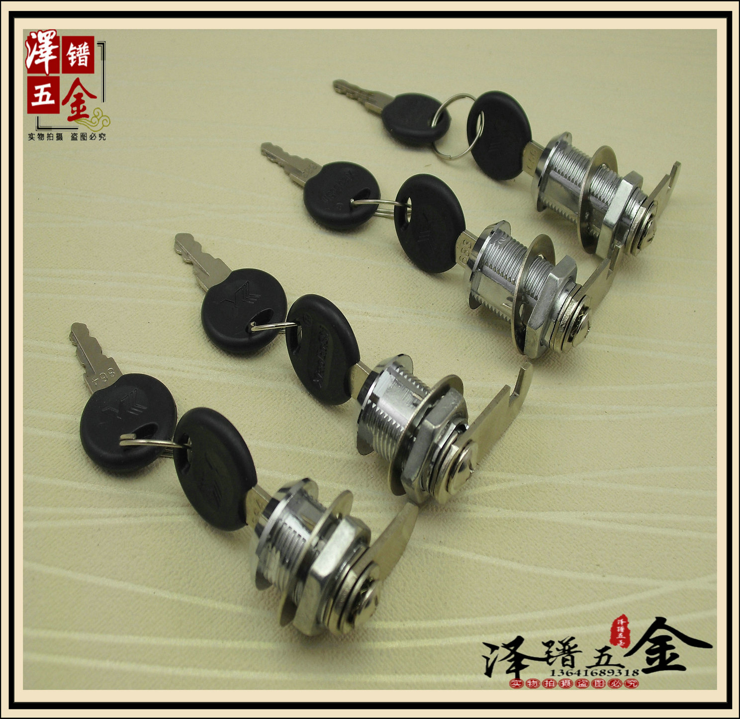 Little doctor's tongue lock Messenger lock hook lock file lock iron box lock furniture lock drawer lock 103-16 Open