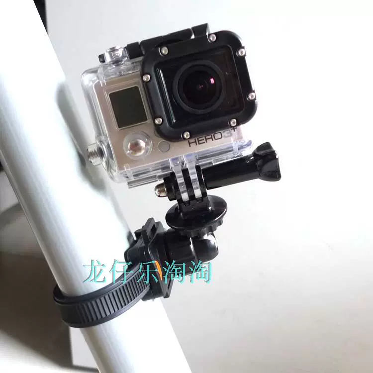 GOPRO HERO4 / 3 xe đạp leo núi xe đạp gắn đầu cố định khung xe đi phụ kiện chuyên nghiệp - Phụ kiện VideoCam