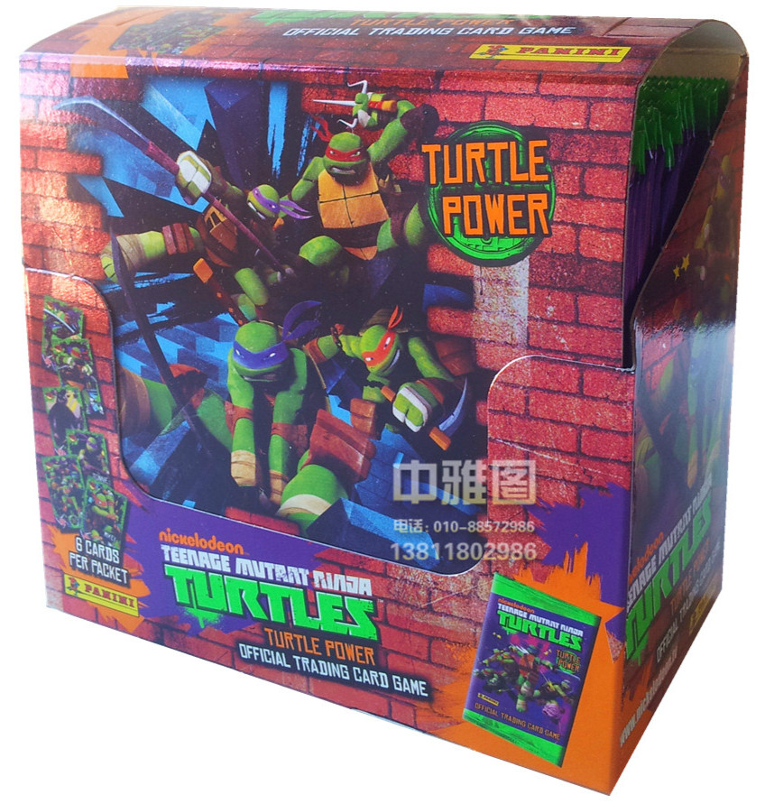 Panini Ninja God Tortoise Official Game Collection Collection Card Whole Box 