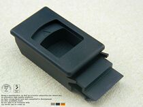 Lock flat turn handle lock electric box lock handle lock dark handle electric cabinet lock MS733