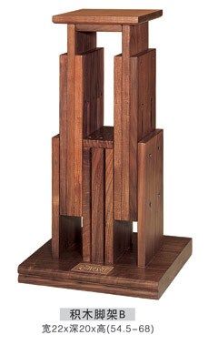 Jazz rack building block B tripod sound frame solid wood adjustable (freight to pay)