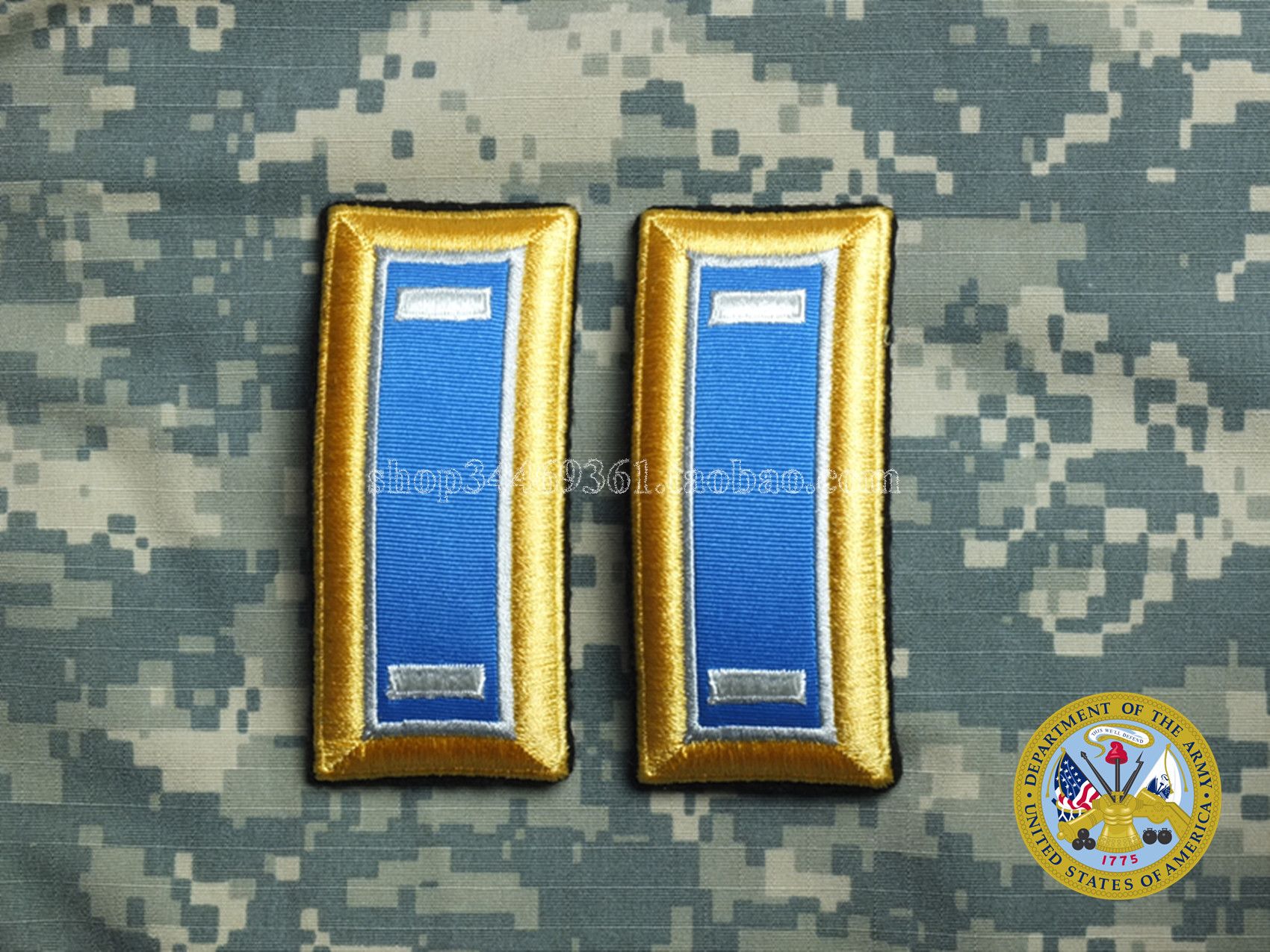 US Army Officer ASU dress shoulder chapter of good second hand