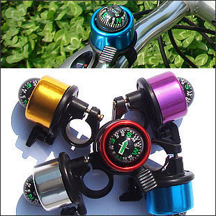 Bicycle horn Compass bell Aluminum alloy bell Car bell Ring zero Bicycle bell