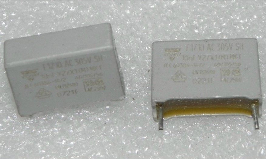 German VISHAY Weishay F1710 series 10Vac~2000Vac film fever capacitor (full series)