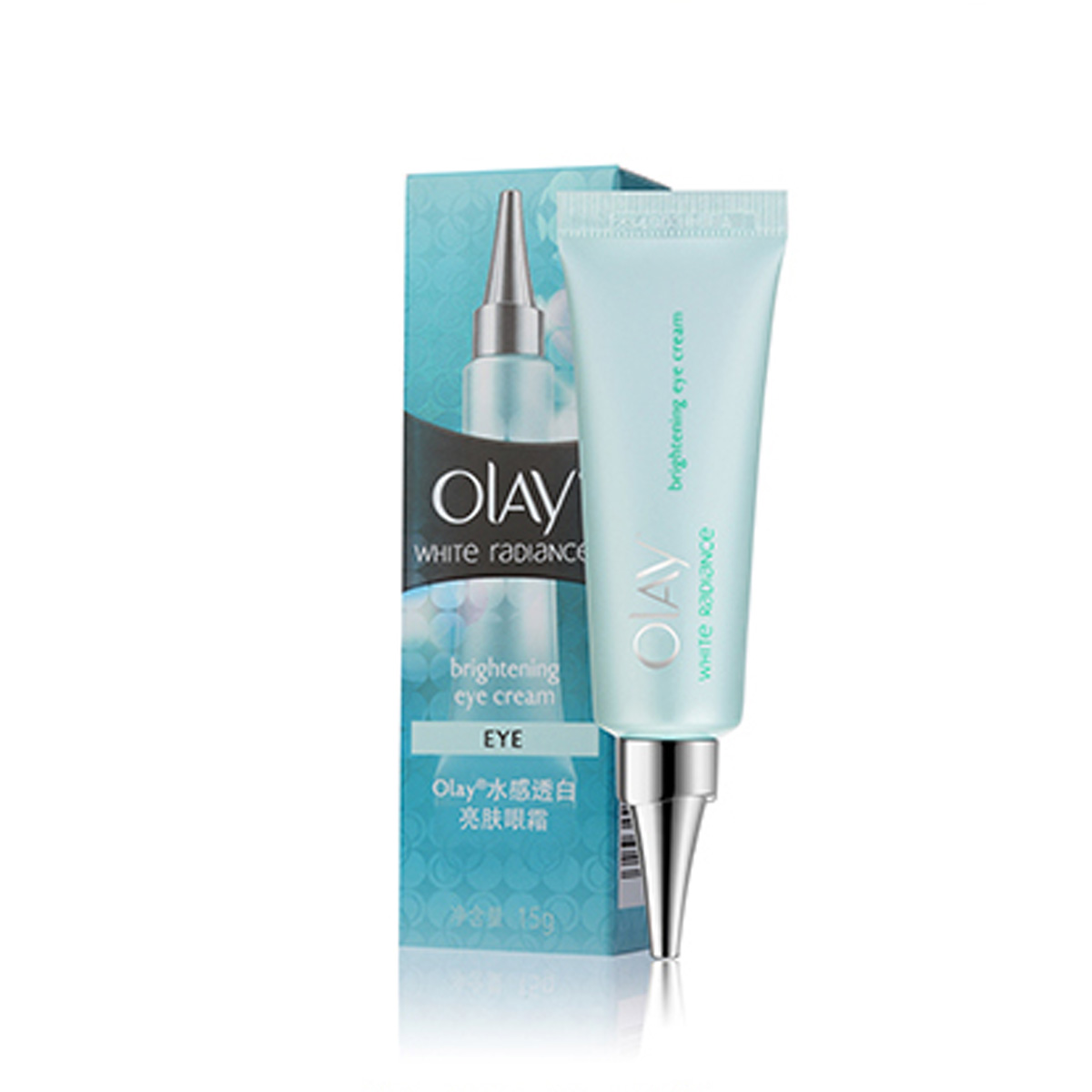 包邮正品 Olay/玉兰油 水感透白亮肤眼霜15g保湿补水细纹黑眼圈