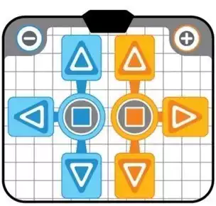 Wii accessories peripheral double dancing carpet dance carpet Family Trainer game series dedicated