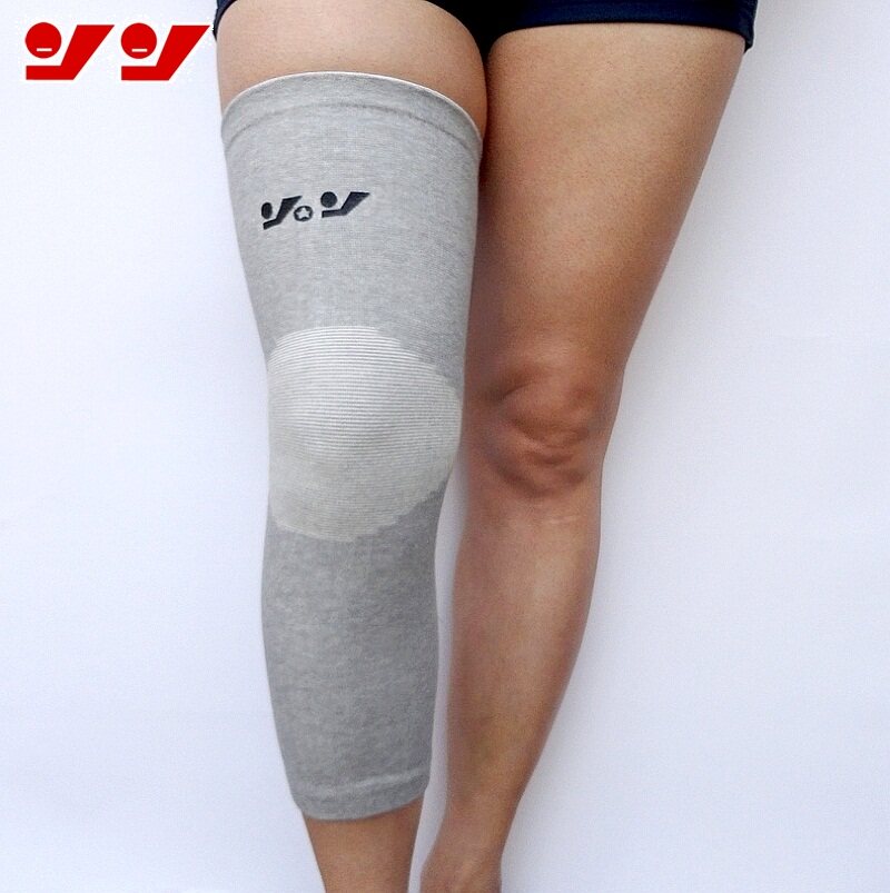 Strong lengthened bamboo charcoal kneecap high-play leg-style sport breathable, warm and cold-proof and breathable 991-1