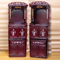 Redwood Zhaocai Jin Bao set Cabinet Buddhist Temple hanging cabinet cabinet set Cabinet for table for table solid wood 24 inch DYSL189