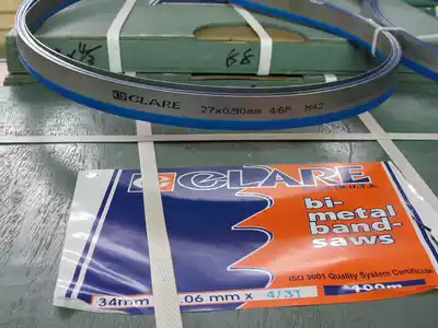 Original American Claire (GLARE) bimetal machine band saw blade 1 1*34*3860