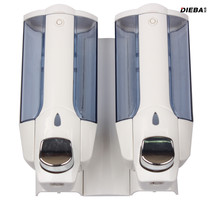 DIEBA electric treasure manual plastic double head soap dispenser soap liquid bottle hand sanitizer bottle Bathroom Kitchen hotel supplies
