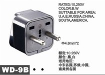 Factory direct universal socket multi-conversion plug WD-9B used in the Middle East Russia and South America countries