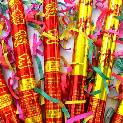 Home products wedding gifts hand-held concierge flower gun salute gun kaleidoscope color cannon festive