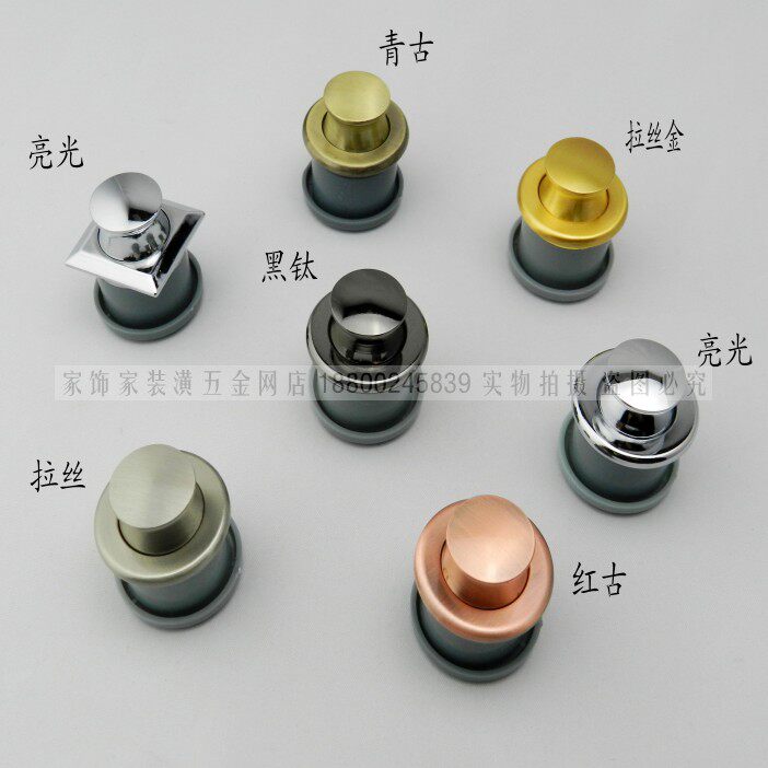 Push a punch of dark handle hidden spring handle stealth cupboard door drawer and hand hand with furniture